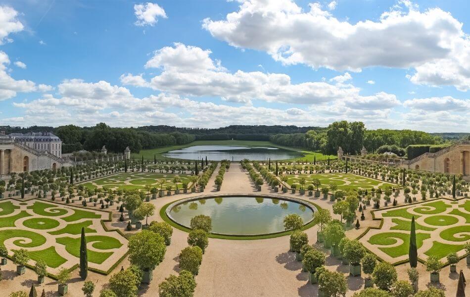 Jardin à la française, jardin de Versailles