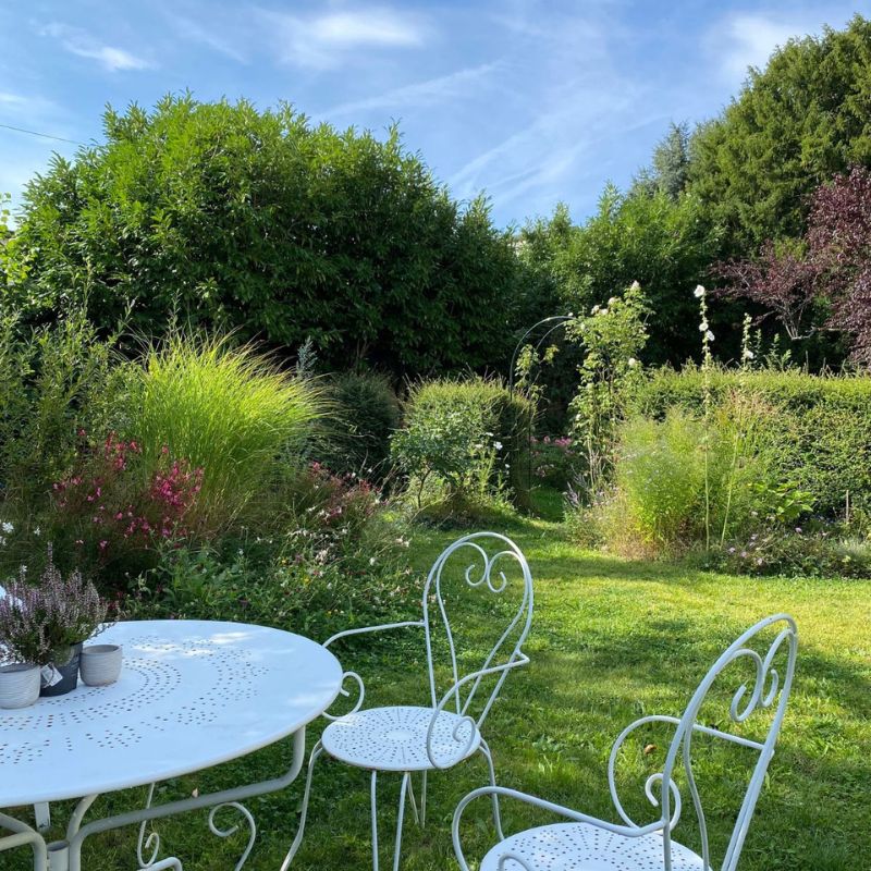 aménagement du jardin et disposition des plantes