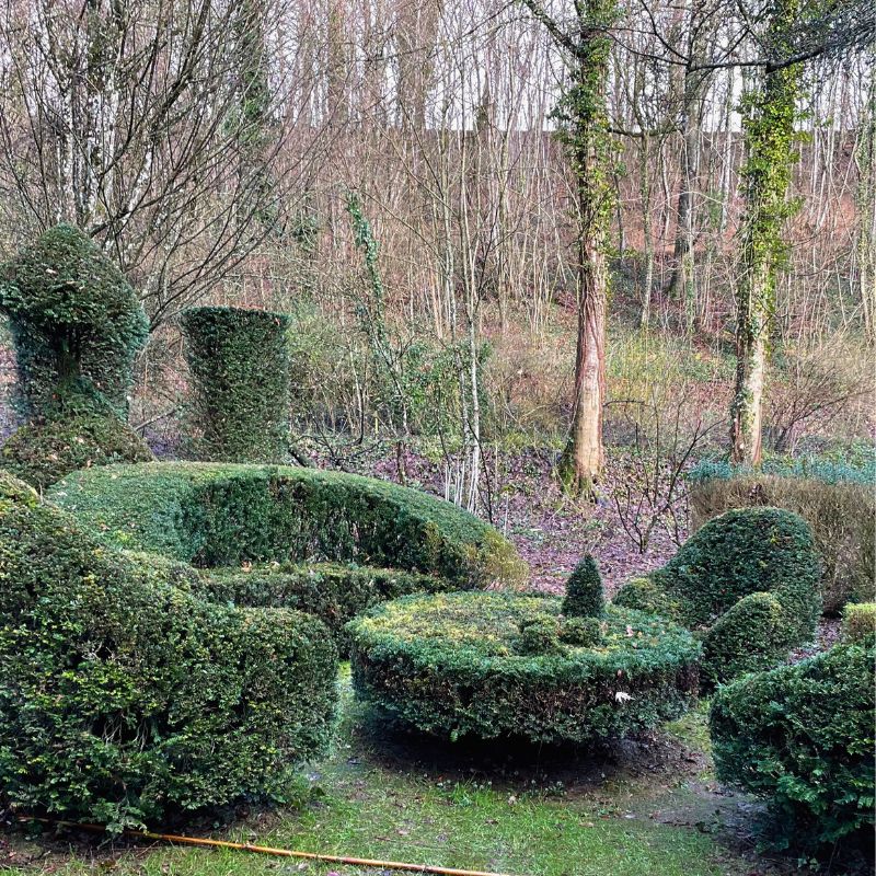 art topiaire jardin de Séricourt