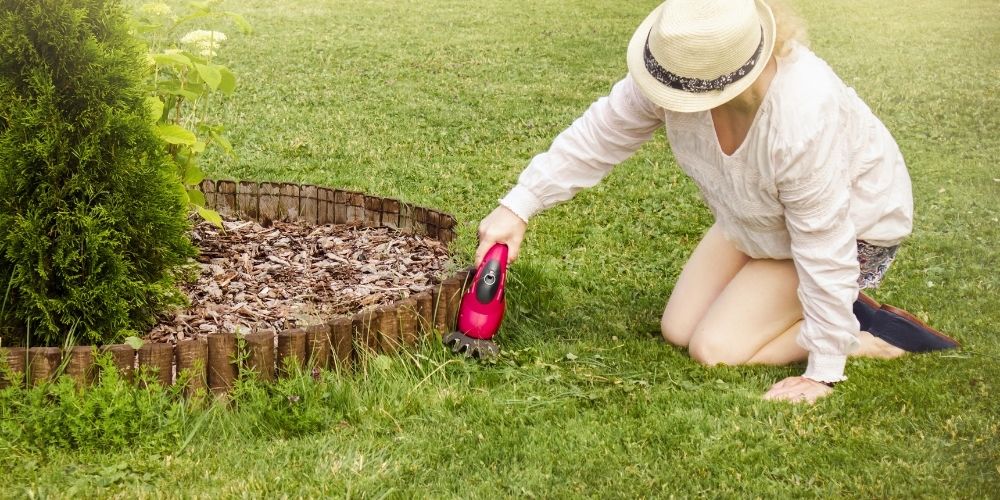 Faire Joli bordure de jardin en bois