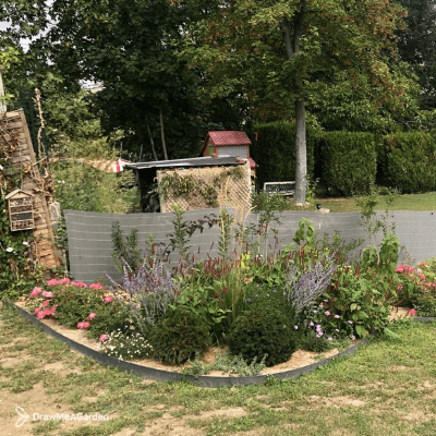 plantation d’un massif Draw Me A Garden