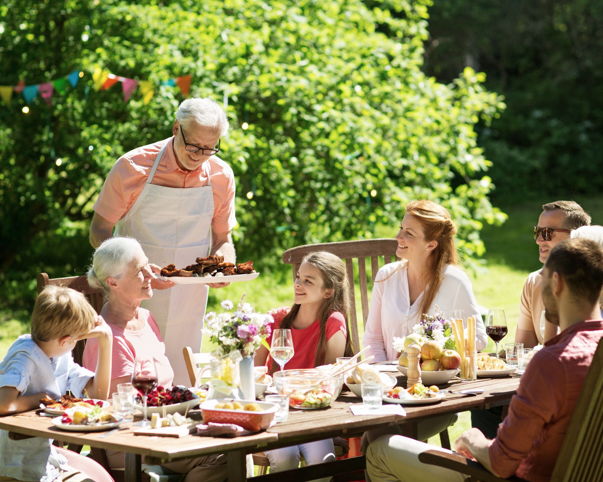 Partage au jardin