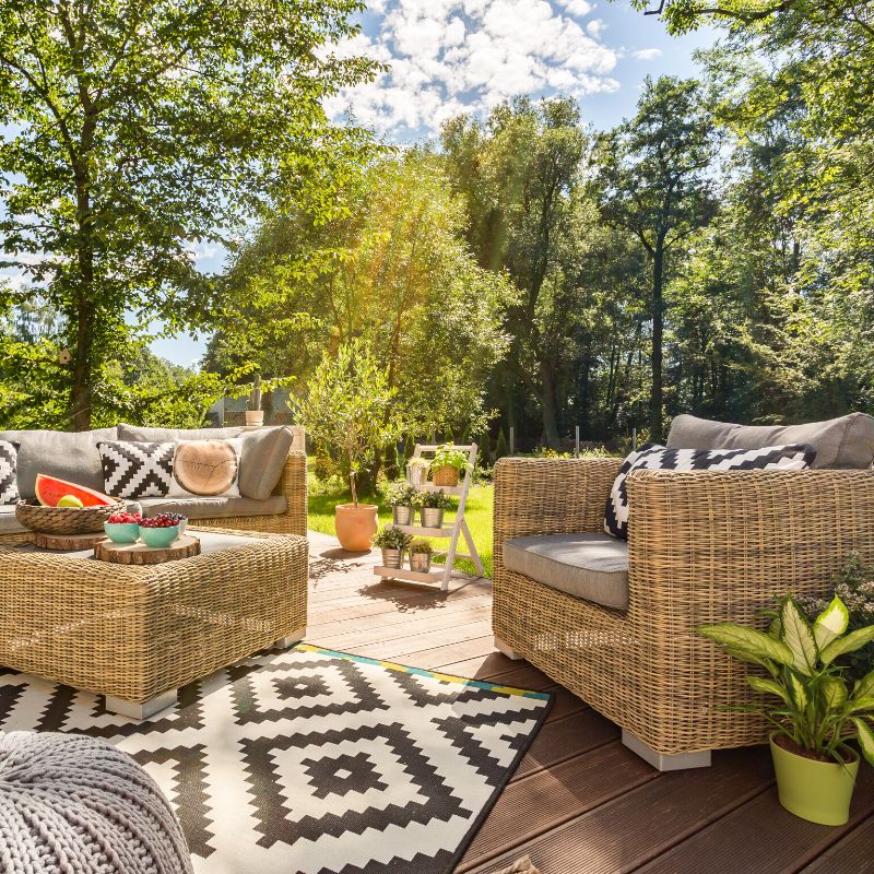 jardin de rêve terrasse aménagée