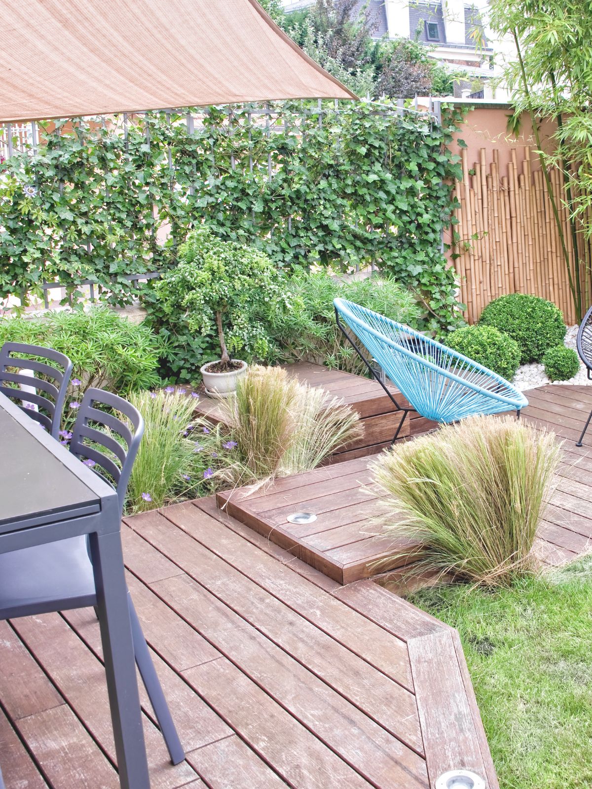 Terrasse au jardin