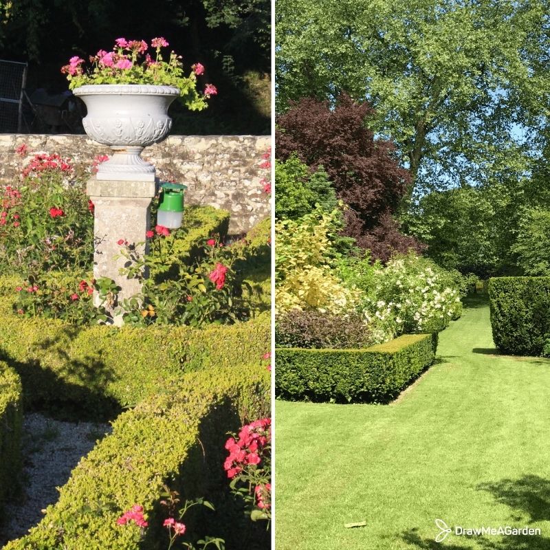 créer beau jardin structuré harmonieux