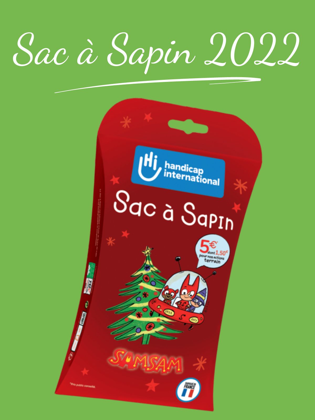 Sac à sapin Handicap International