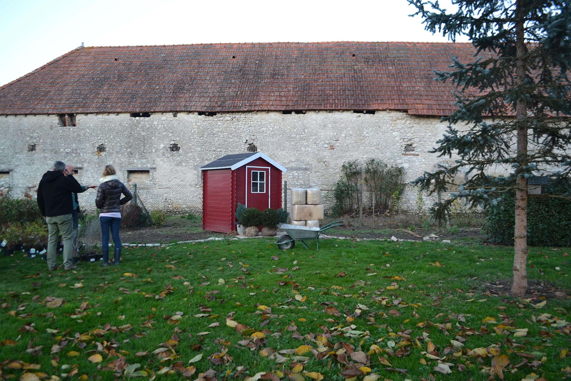 Jardin avant plantation - 2020