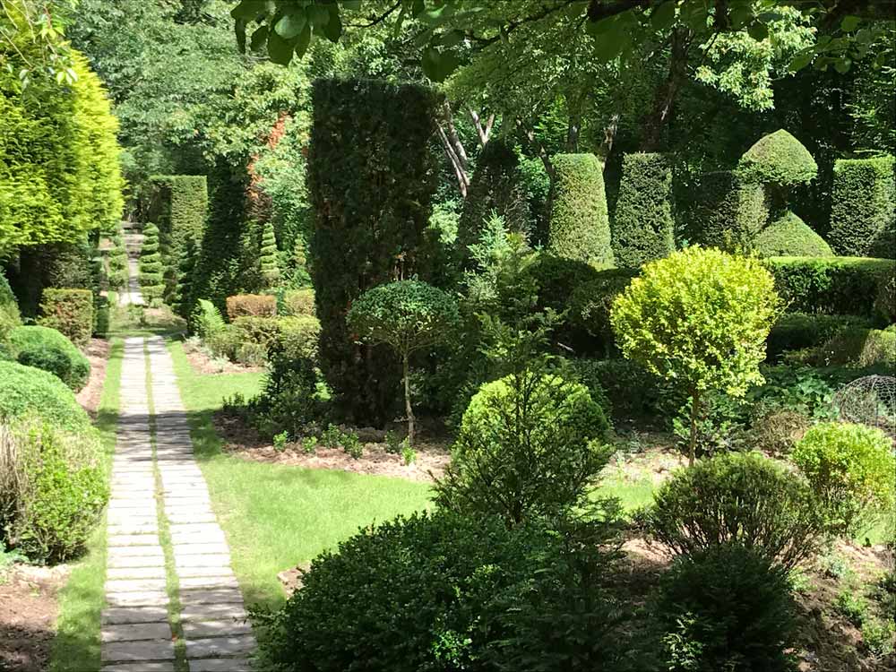 photo of the gardens of Séricourt
