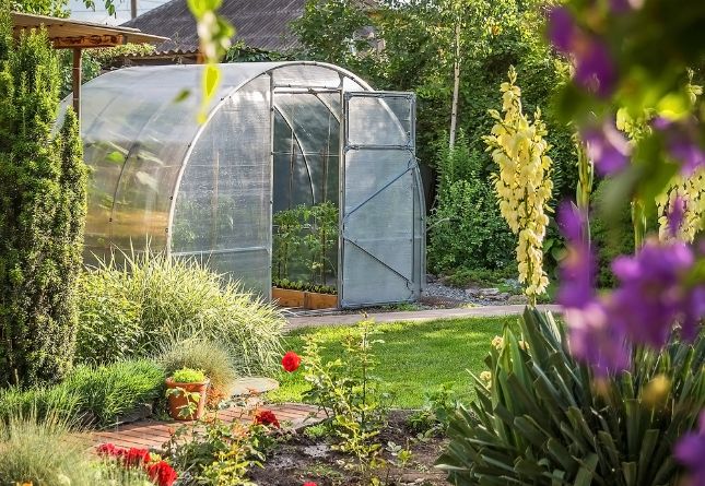 Créer des zones : un jardin et son potager